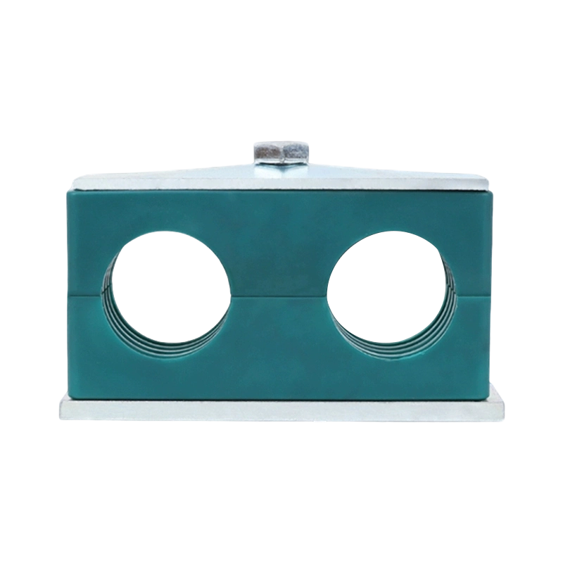 Abrazadera de tubería de doble orificio para iluminación de suministro de fábrica, abrazadera de tubería de plástico para iluminación hidráulica marina, sujetador de abrazadera de tubería serie TTPG1