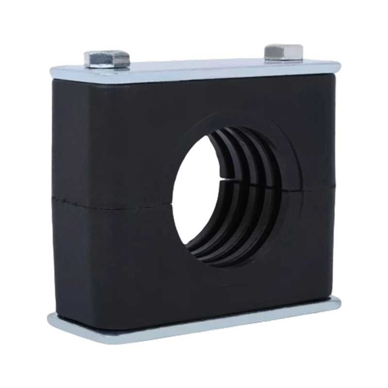 Abrazadera de tubería de nailon negro de uso liviano, abrazadera de tubería de aceite hidráulico marino serie LNG3, abrazadera de tubería LiMing