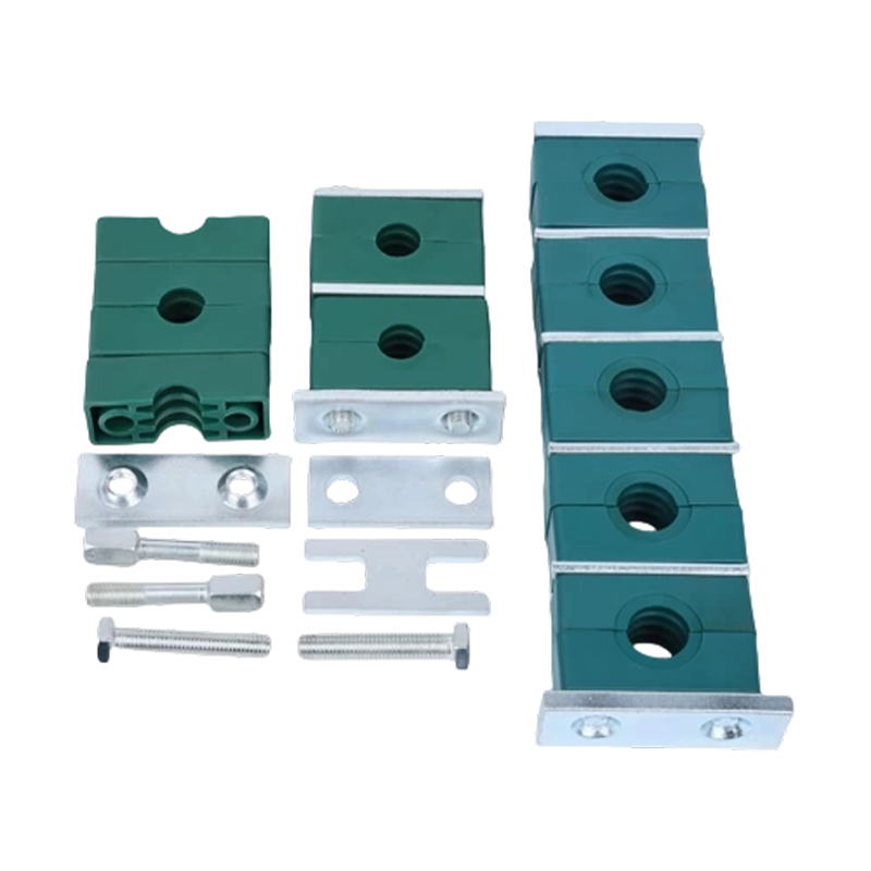 Abrazadera de tubería de doble capa superior/inferior de plástico de alta resistencia, fijación de tubería hidráulica marina de agua/aceite Tipo B(II) Abrazadera de tubería de alta resistencia Abrazadera de tubería de doble capa superior/inferior de plástico de alta resistencia, fijación de tubería hidráulica marina de agua/aceite Tipo B(II) Abrazadera de tubería de alta resistencia