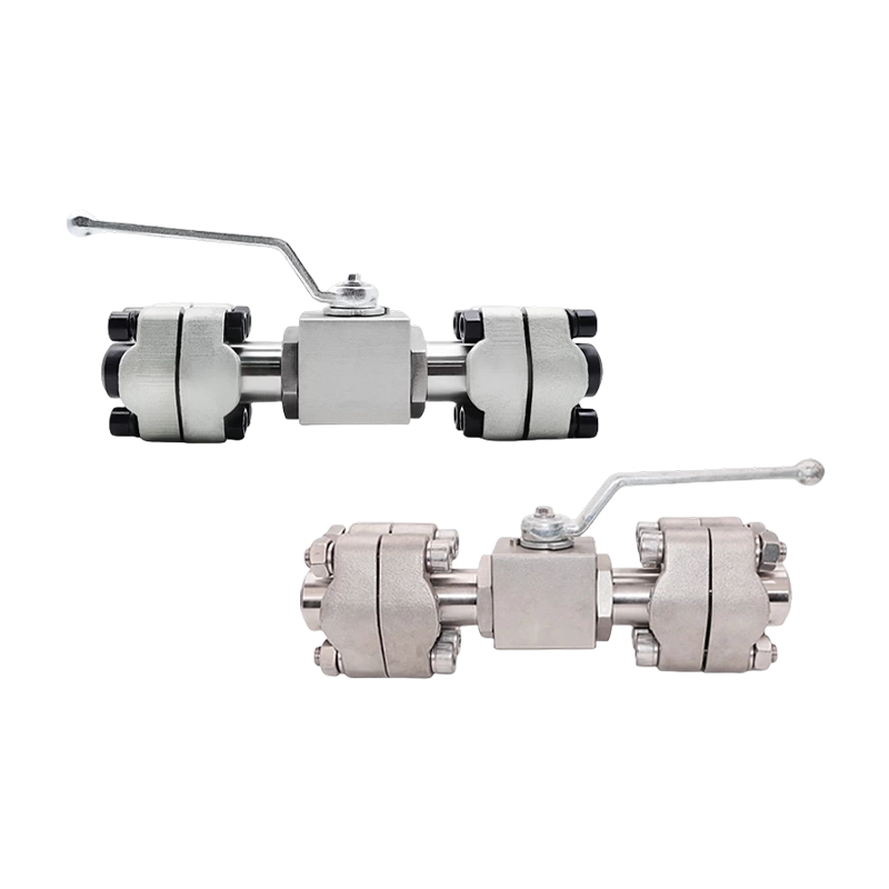 Brida BKH-SAE Válvula de bola de alta presión Soldadura de brida SAE Abrazadera de brida KHB-SAE-F6 F3 420 210