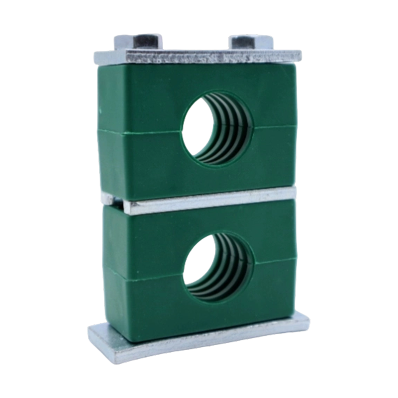 Abrazadera de tubería de doble capa superior/inferior de plástico de alta resistencia, fijación de tubería hidráulica marina de agua/aceite Tipo B(II) Abrazadera de tubería de alta resistencia Abrazadera de tubería de doble capa superior/inferior de plástico de alta resistencia, fijación de tubería hidráulica marina de agua/aceite Tipo B(II) Abrazadera de tubería de alta resistencia