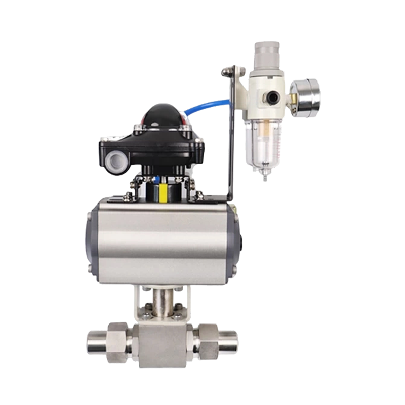 Válvula de bola de nitrógeno neumática de alta presión serie KHB-YJZQ 304 (rosca interna/externa) Válvula de bola de nitrógeno neumática de alta presión serie KHB-YJZQ 304 (rosca interna/externa)