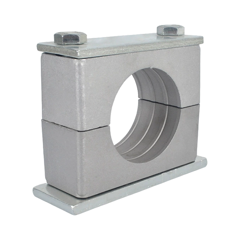 Abrazadera de tubería de aleación de aluminio de alta resistencia, fijación de tubería de alta resistencia al aceite, abrazadera de tubería THAG1 tipo JBZQ4008 B(I) marina