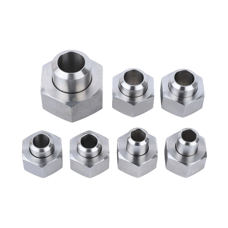 Tuercas de tubería soldadas de la serie KHB-YJZQ, tuercas de soldadura de acero al carbono/acero inoxidable, accesorios de tubería de soldadura a tope/soldadura por casquillo