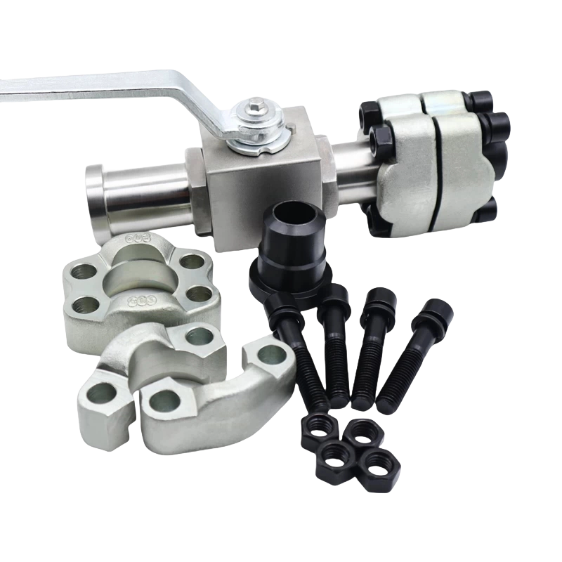 Brida BKH-SAE Válvula de bola de alta presión Soldadura de brida SAE Abrazadera de brida KHB-SAE-F6 F3 420 210 Brida BKH-SAE Válvula de bola de alta presión Soldadura de brida SAE Abrazadera de brida KHB-SAE-F6 F3 420 210