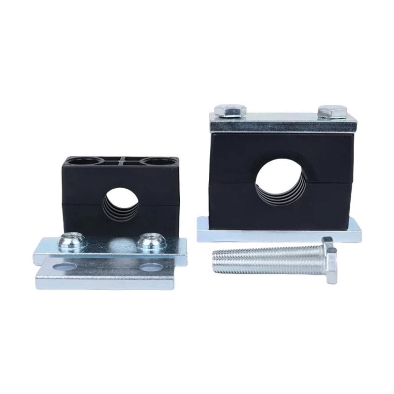 Abrazadera de tubería de nailon negro de alta resistencia, abrazadera de tubería de aceite, abrazadera de tubería hidráulica, abrazadera de tubería marina Serie GNL